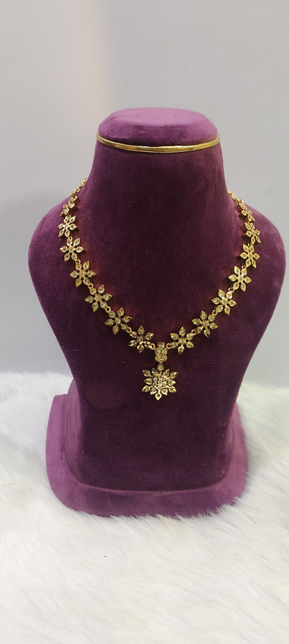 trendy panchaloham necklace