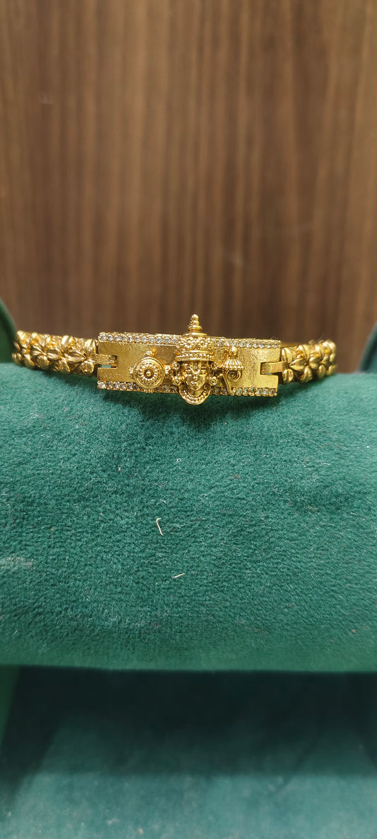 Premium nakshi mens openable kada bracelet (fit from 2.8 to 2.14)