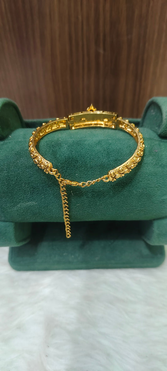 Premium nakshi mens openable kada bracelet (fit from 2.8 to 2.14)