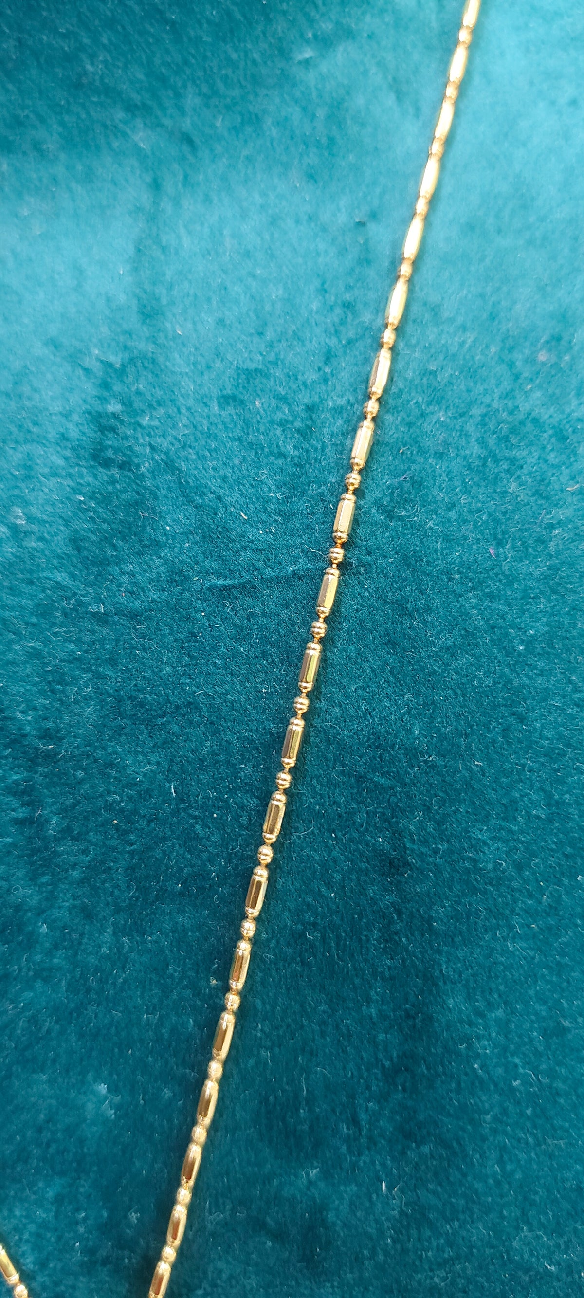 Pure panchaloham om pendant with micro gold plated 18 " length chain