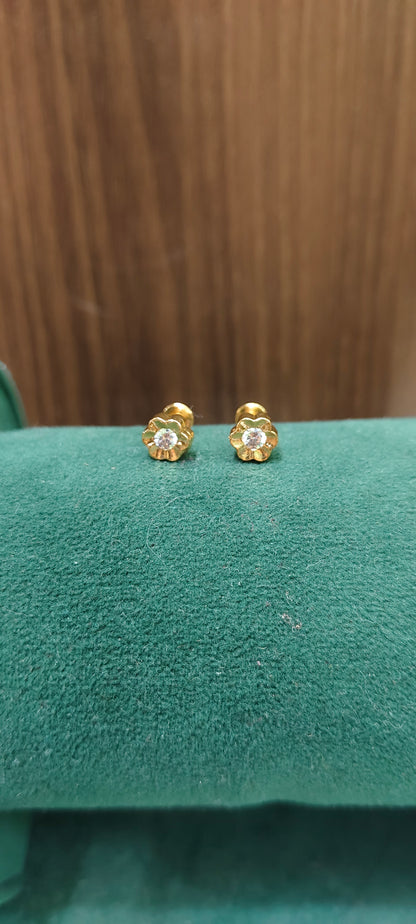 Pure panchaloham small flower studs