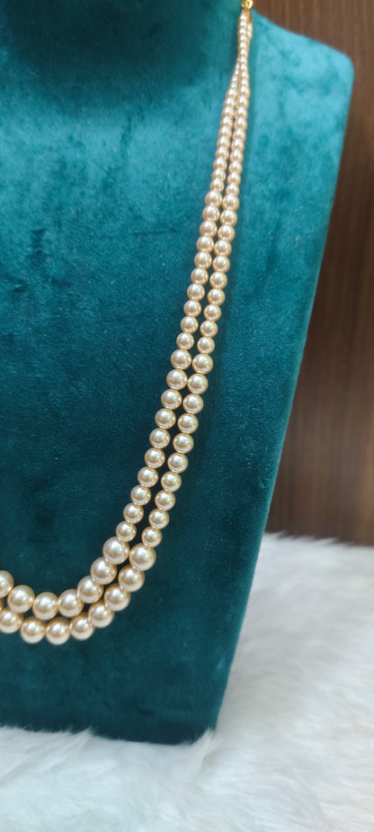 Premium pearl  2step chain with 20" length