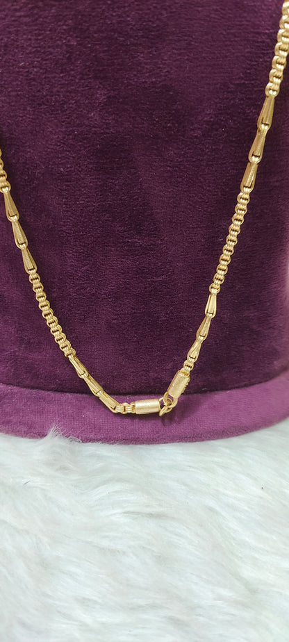 Pure panchaloham unpolished 10+3 30" length thali chain