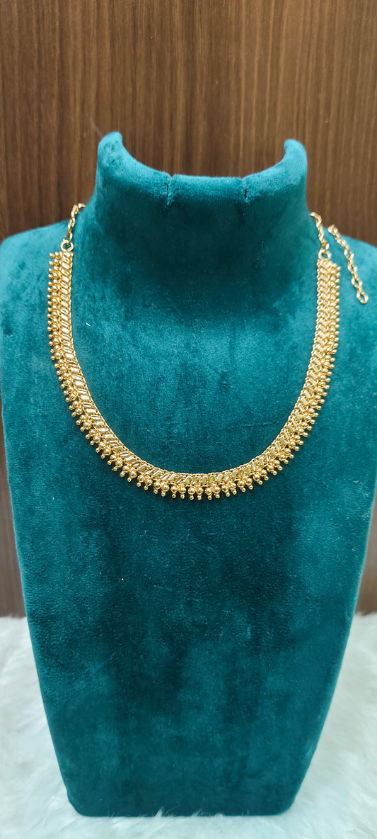 Pure panchaloham gold look nanupatti with out pendant