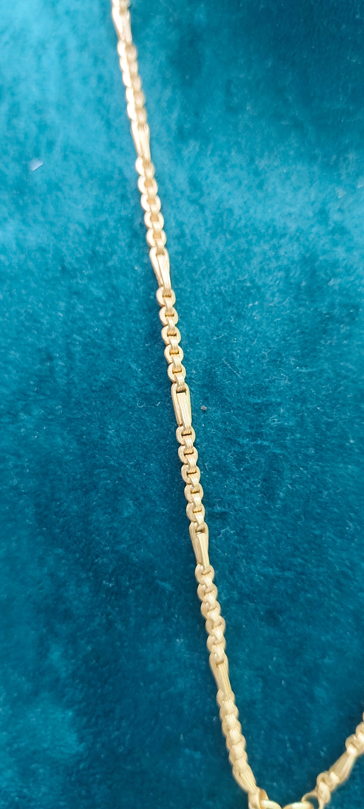 Pure panchaloham unpolished 18" length 5+1 chain