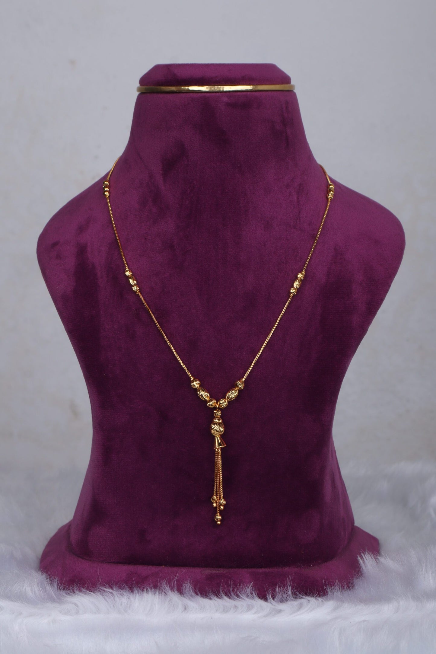 Graceful Gold-Plated Necklace