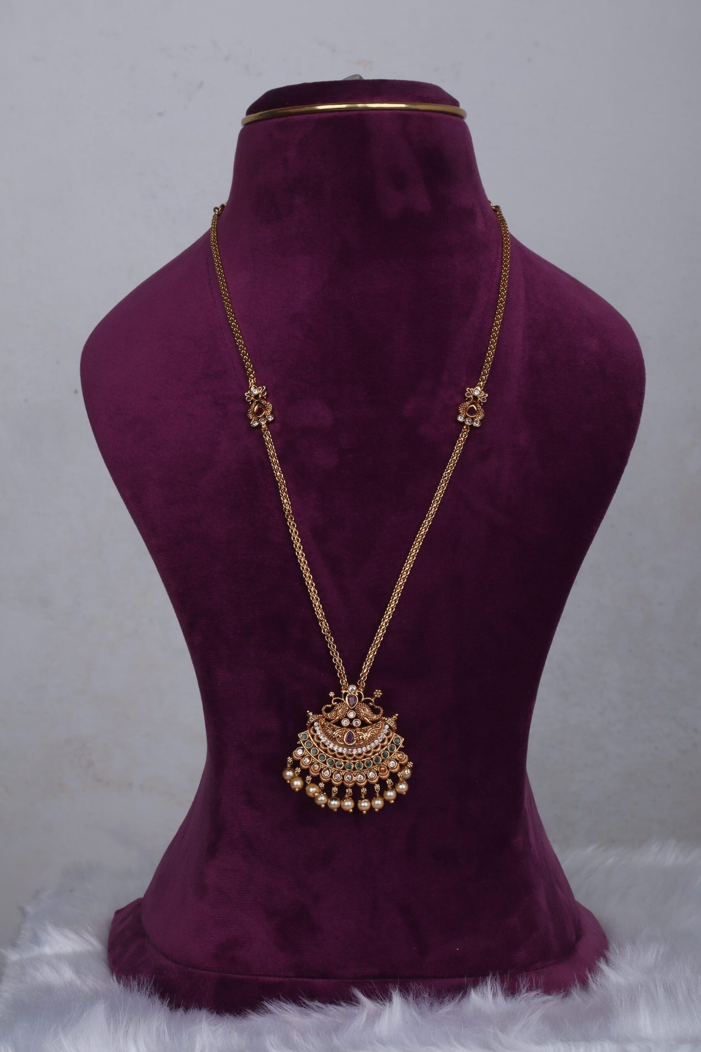 Elegant Long Pendant Chain