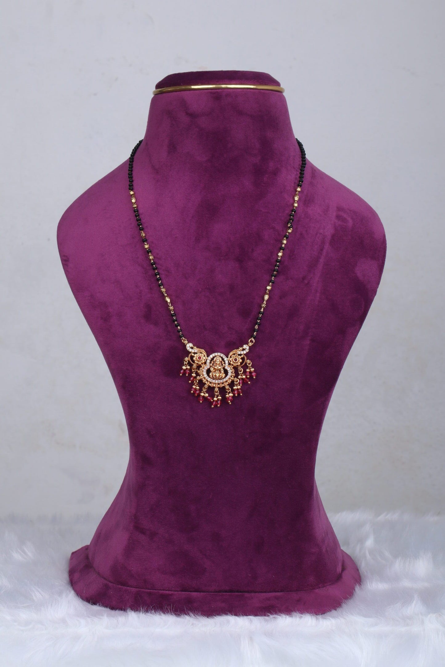 Laxmidevi-18inch Blackbeads Short