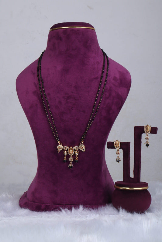Lord Balaji Blackbeads Long(26-inch)