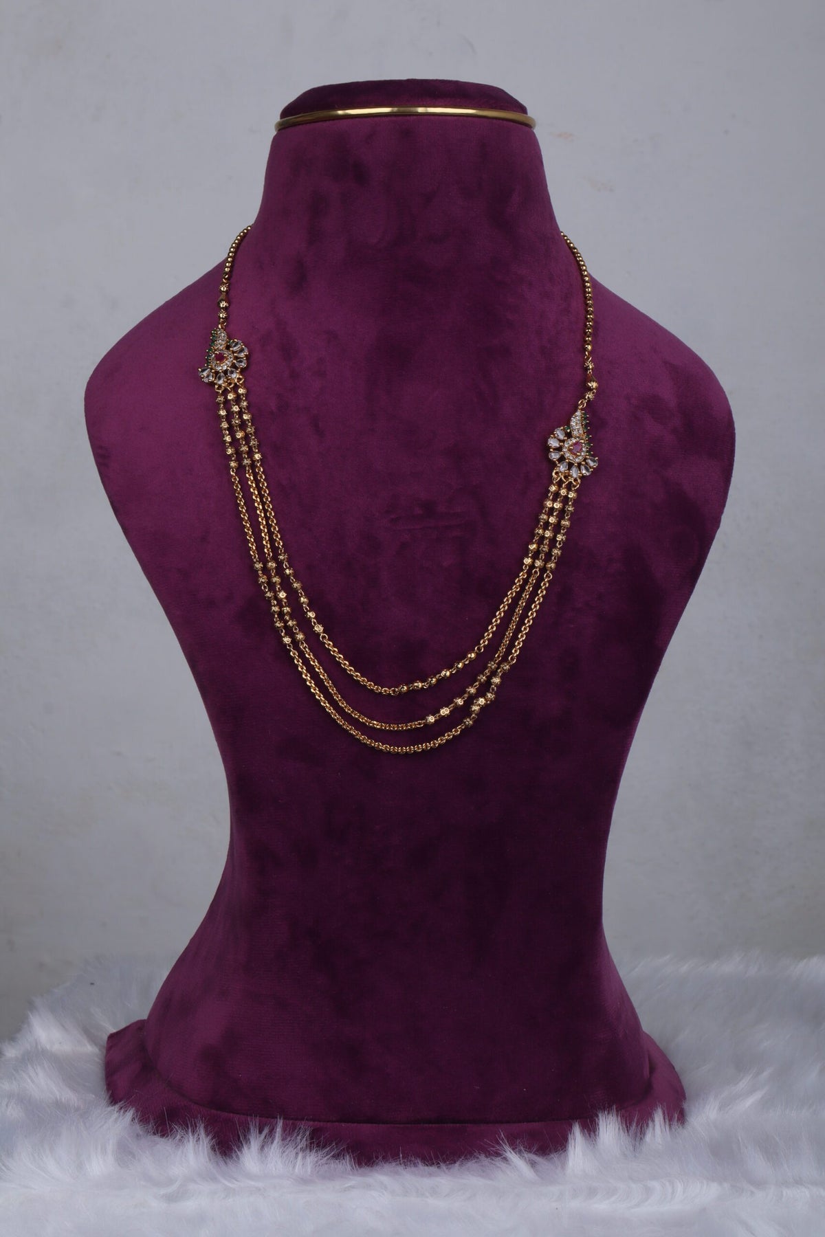 Step Chain Fancy Trendy Grand Elegance Steps Chain – Paanchajanya Jewels