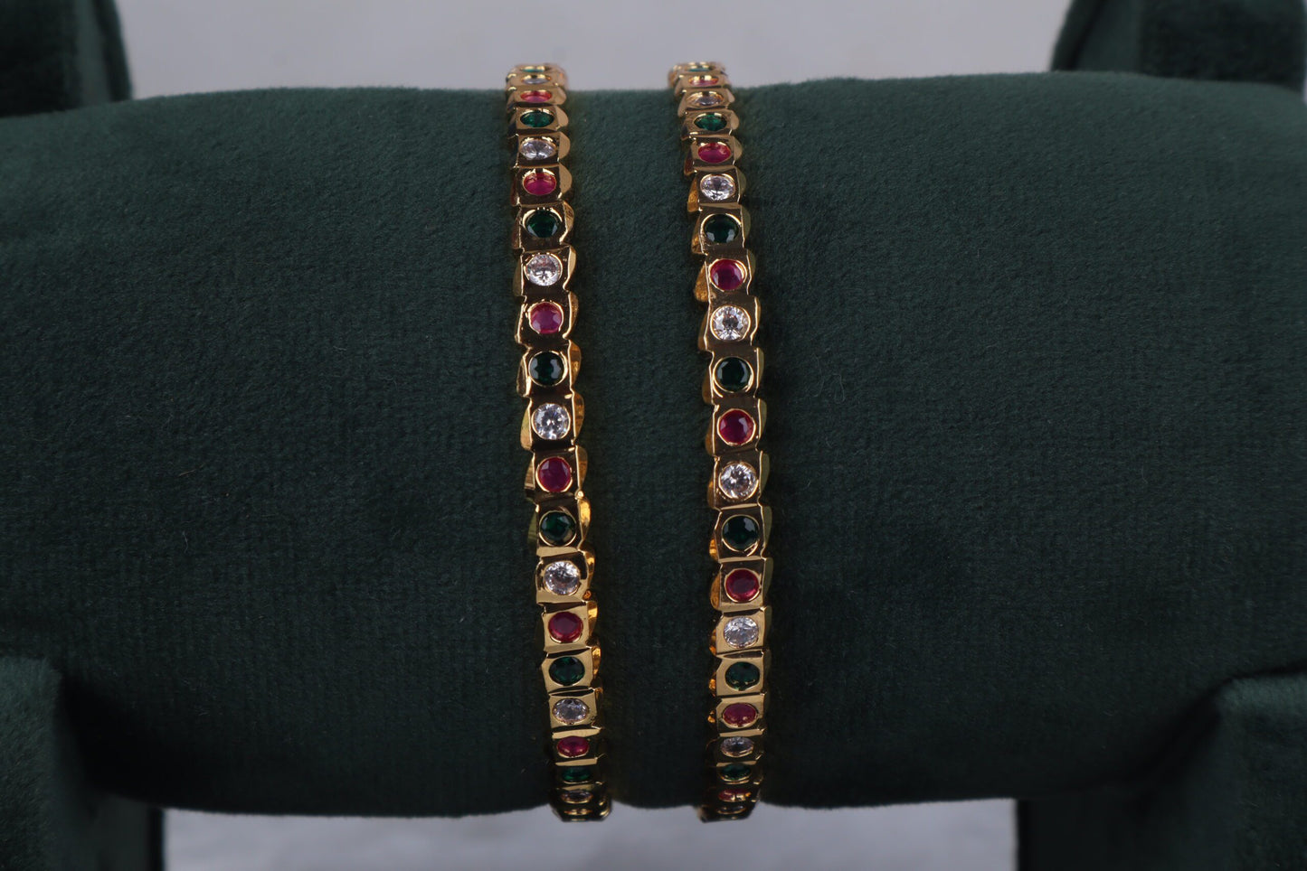 Multicolour Panchaloham Bangles
