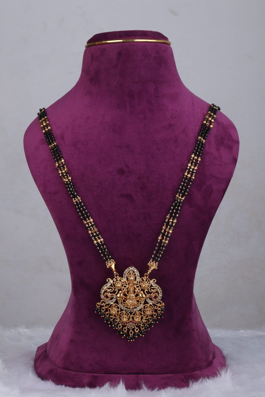 Ashta Lakshmi Blackbeads (28-inch)