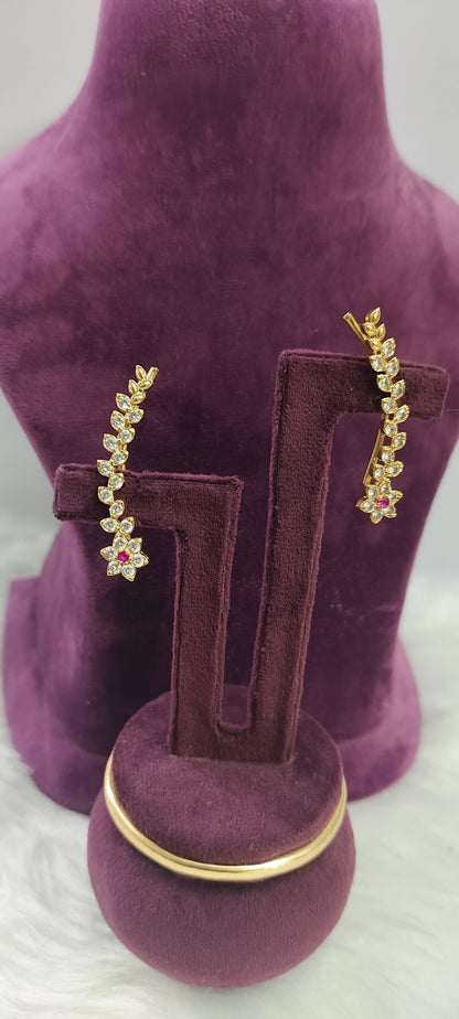 1 gram plated daily wear ear studs