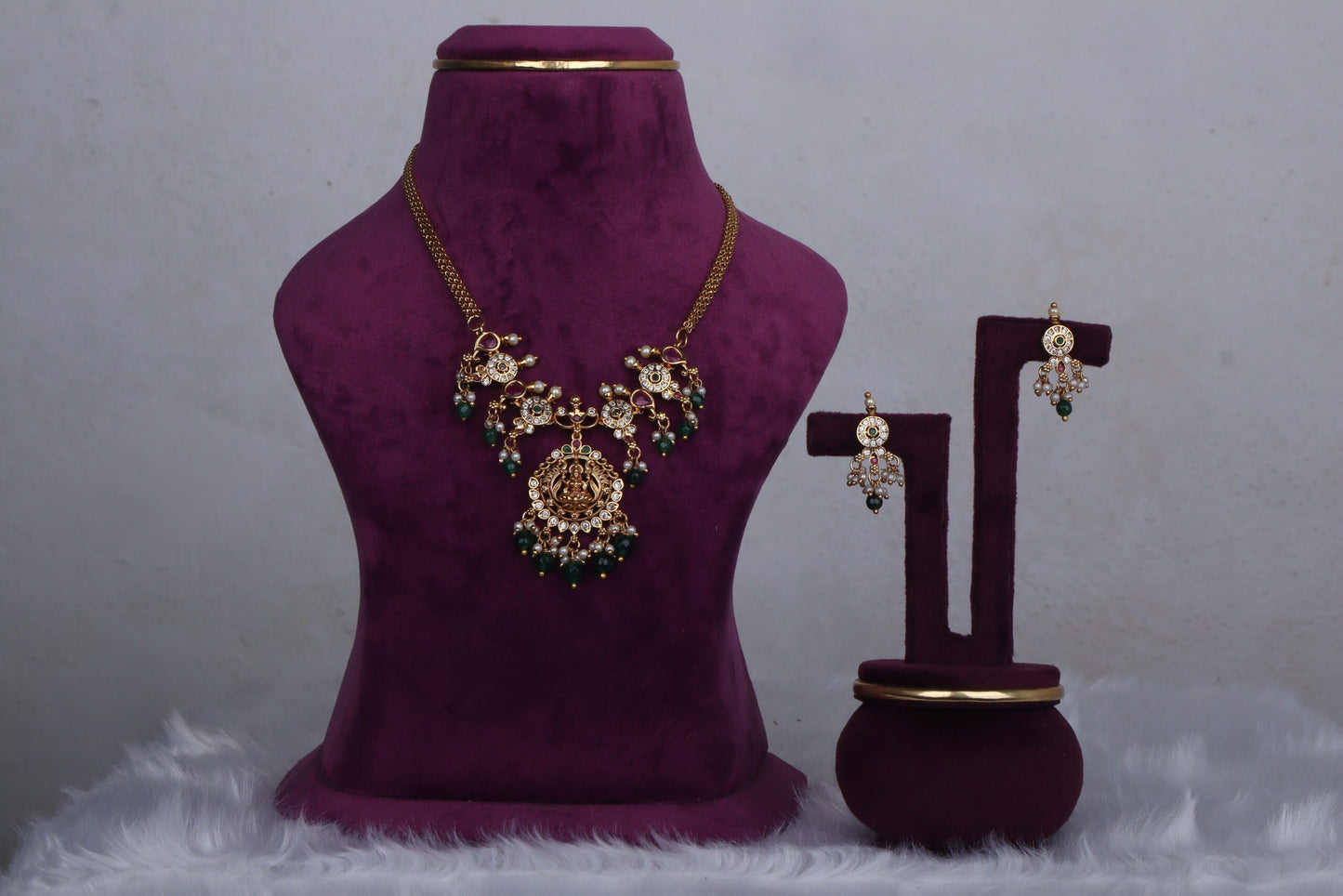 Lakshmi Pearl Choker Set