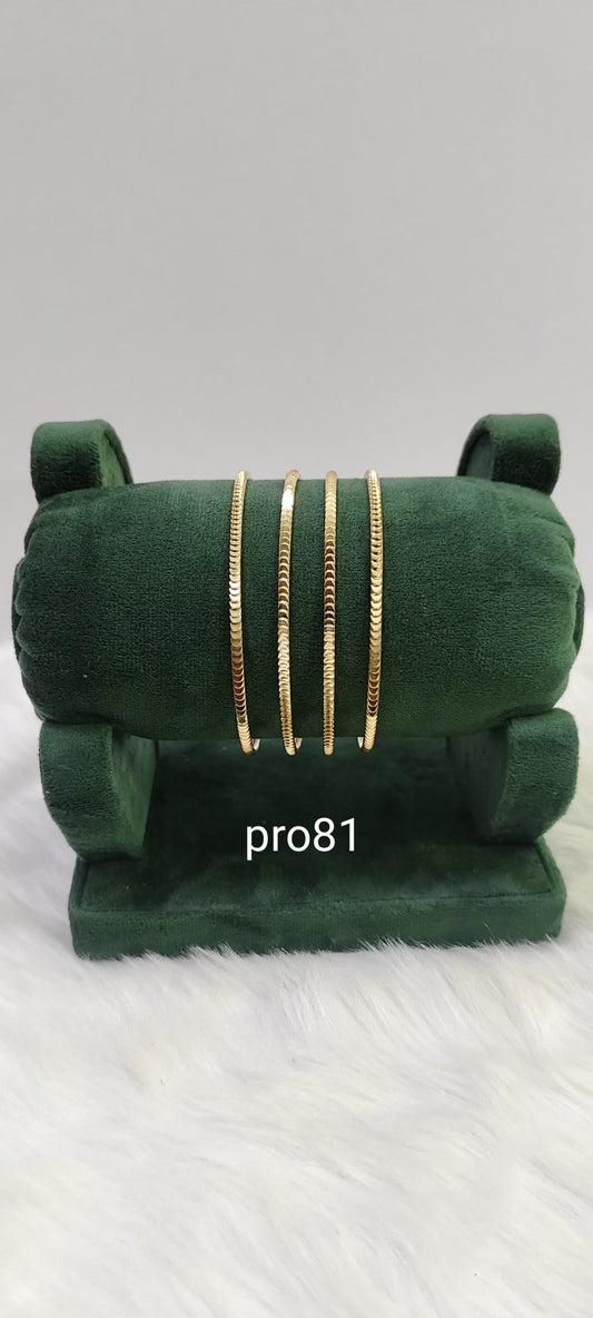 Pure Panchaloham unpolished bangles