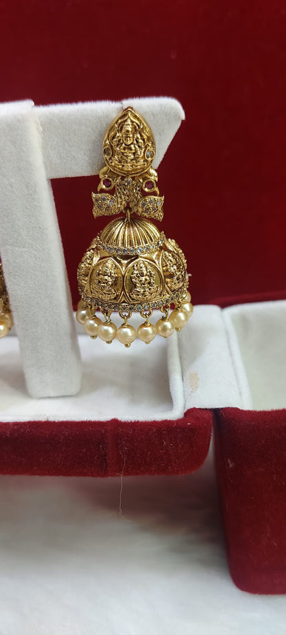 Premium bridal jumkas