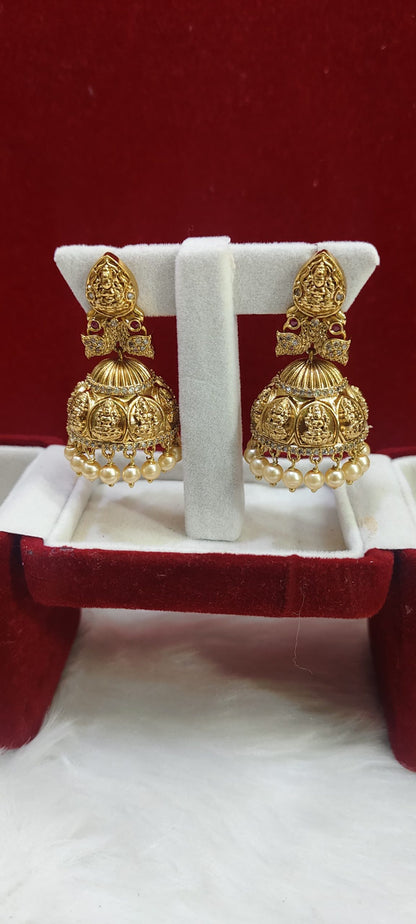 Premium bridal jumkas