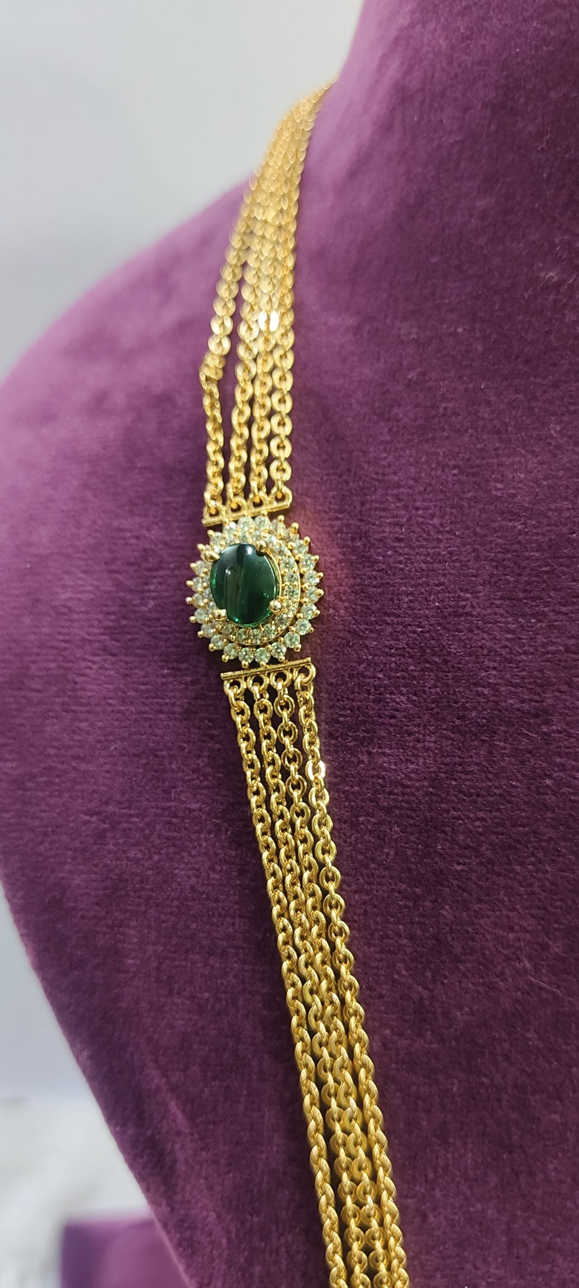 Premium nakshi Chandra haram