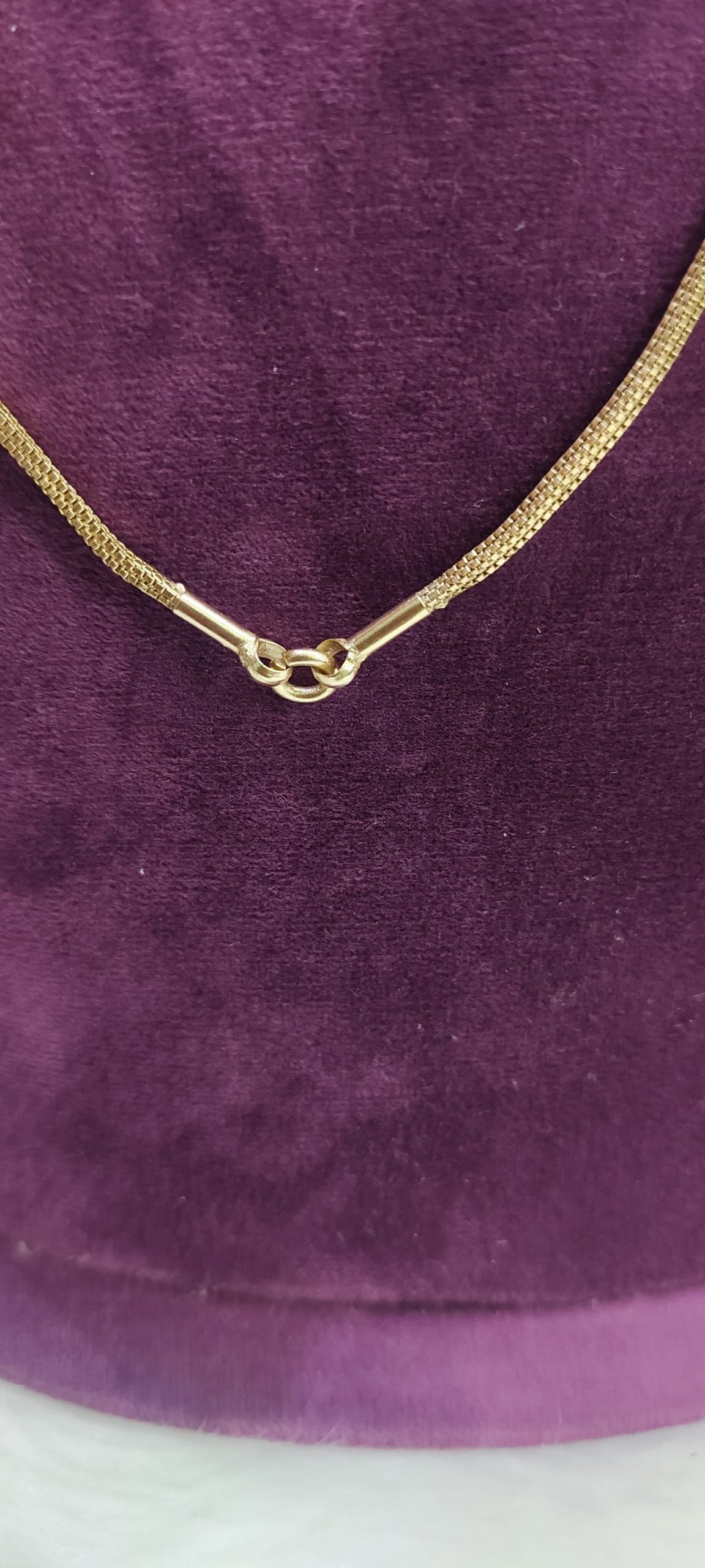 Panchaloham  unpolished 24" length thali chain