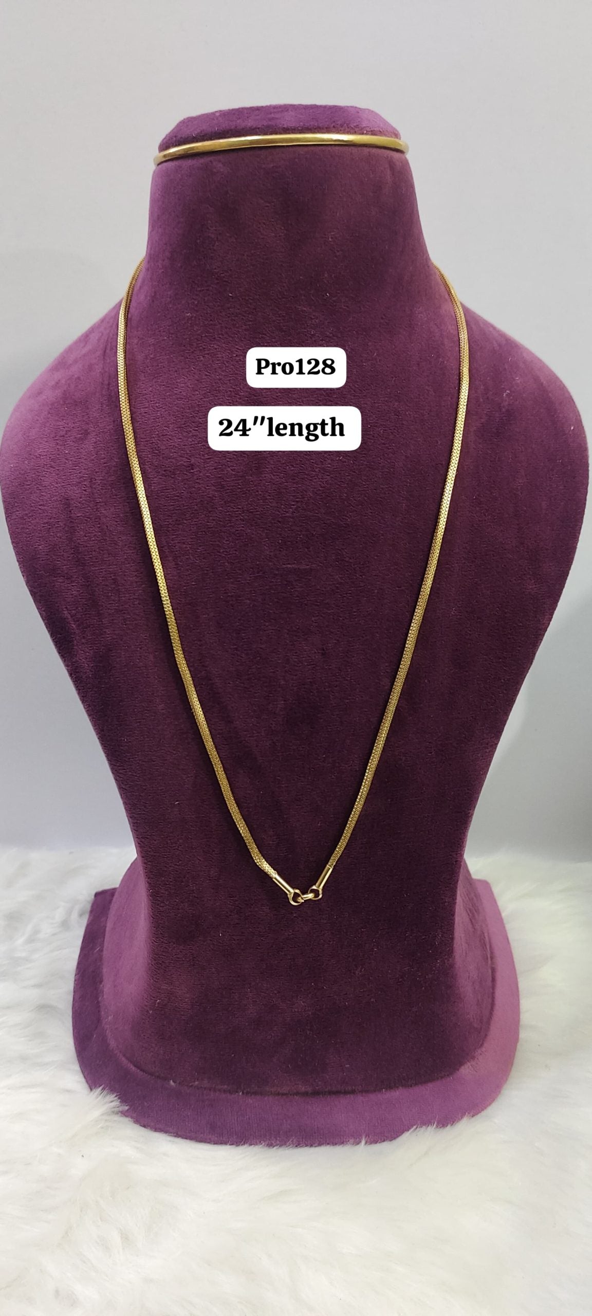 Panchaloham  unpolished 24" length thali chain