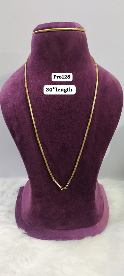 Panchaloham  unpolished 24" length thali chain