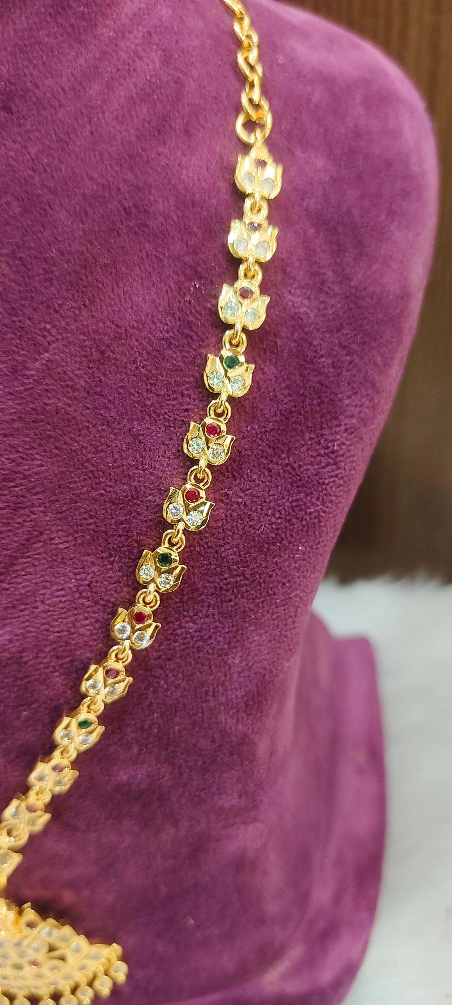 Pure panchaloham vintage look necklace