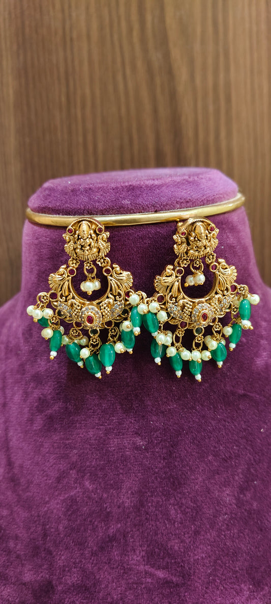 Premium nakshi chand bali big size earrings