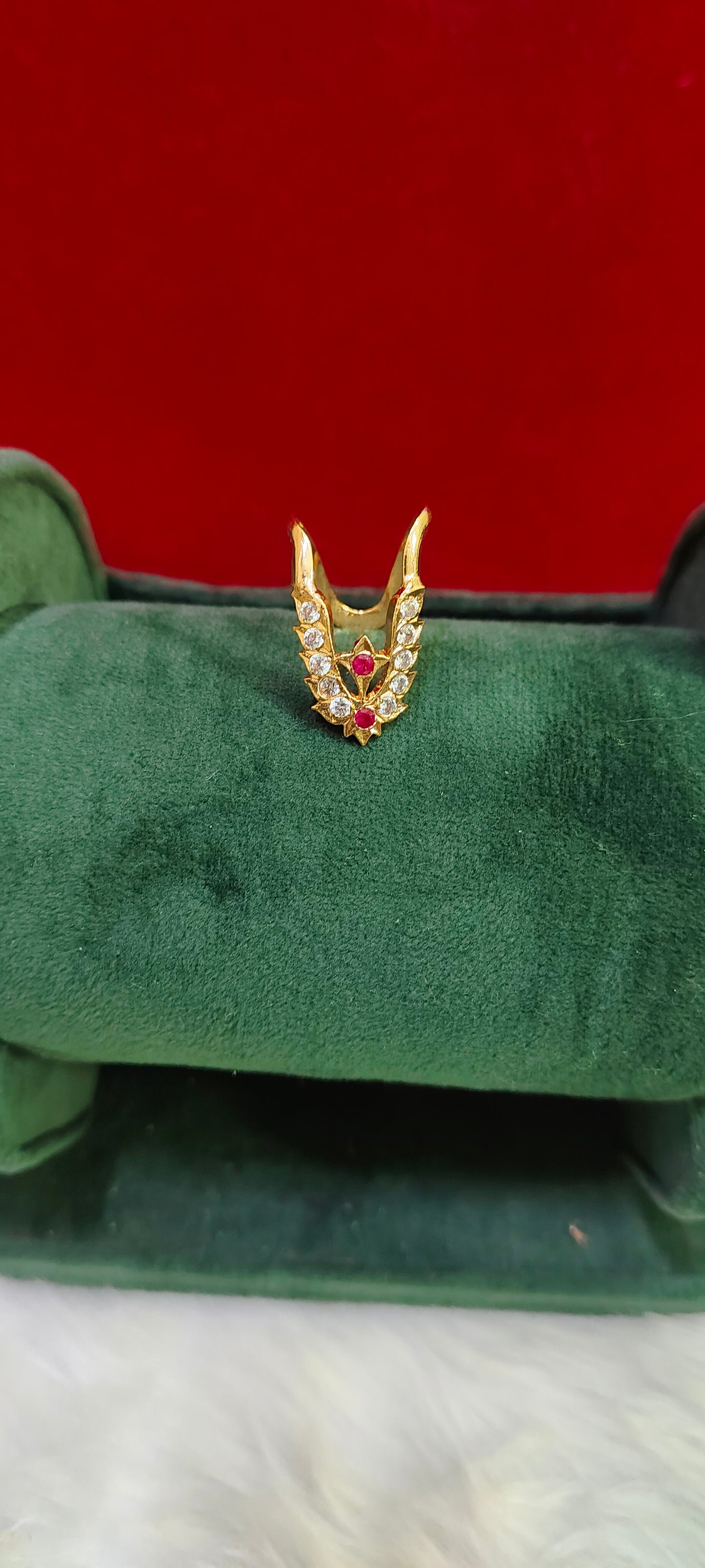 Pure panchaloham vanki ring