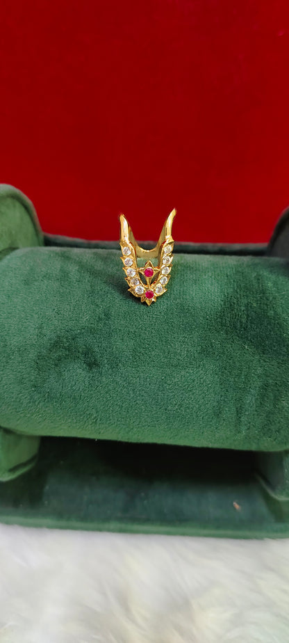 Pure panchaloham vanki ring