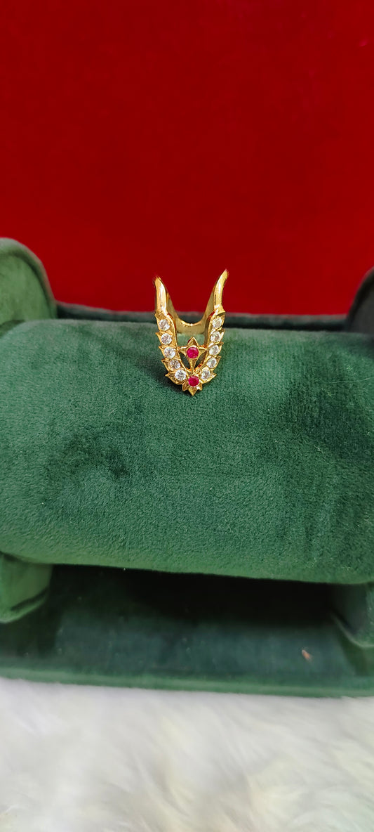 Pure panchaloham vanki ring
