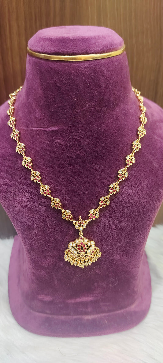 Pure panchaloham simple necklace