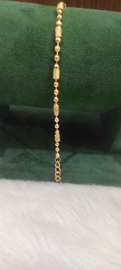 Pure panchaloham unpolished ladies bracelet