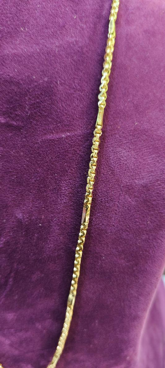 Pure panchaloham unpolished 24 " length 10+1 thali chain