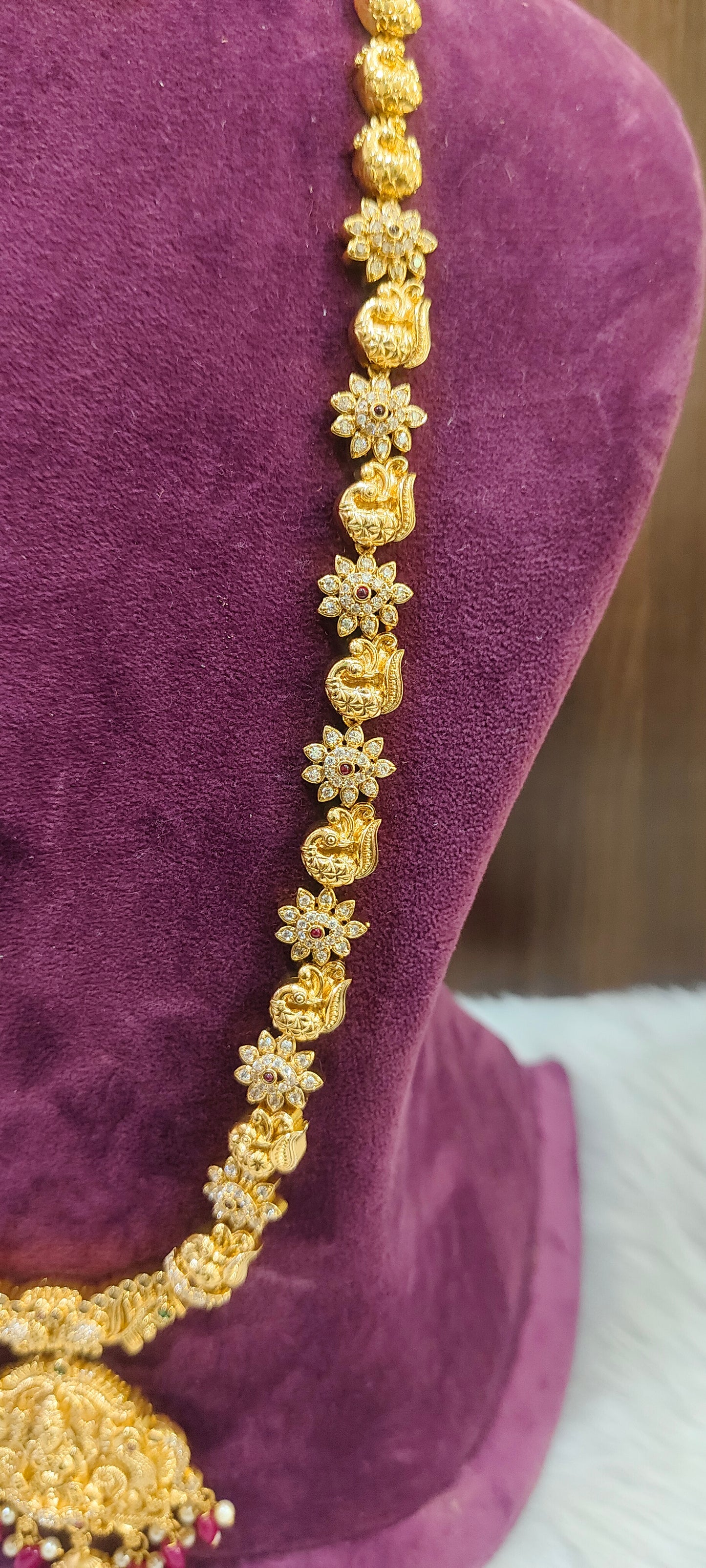 Premium nakshi 30" length long haram