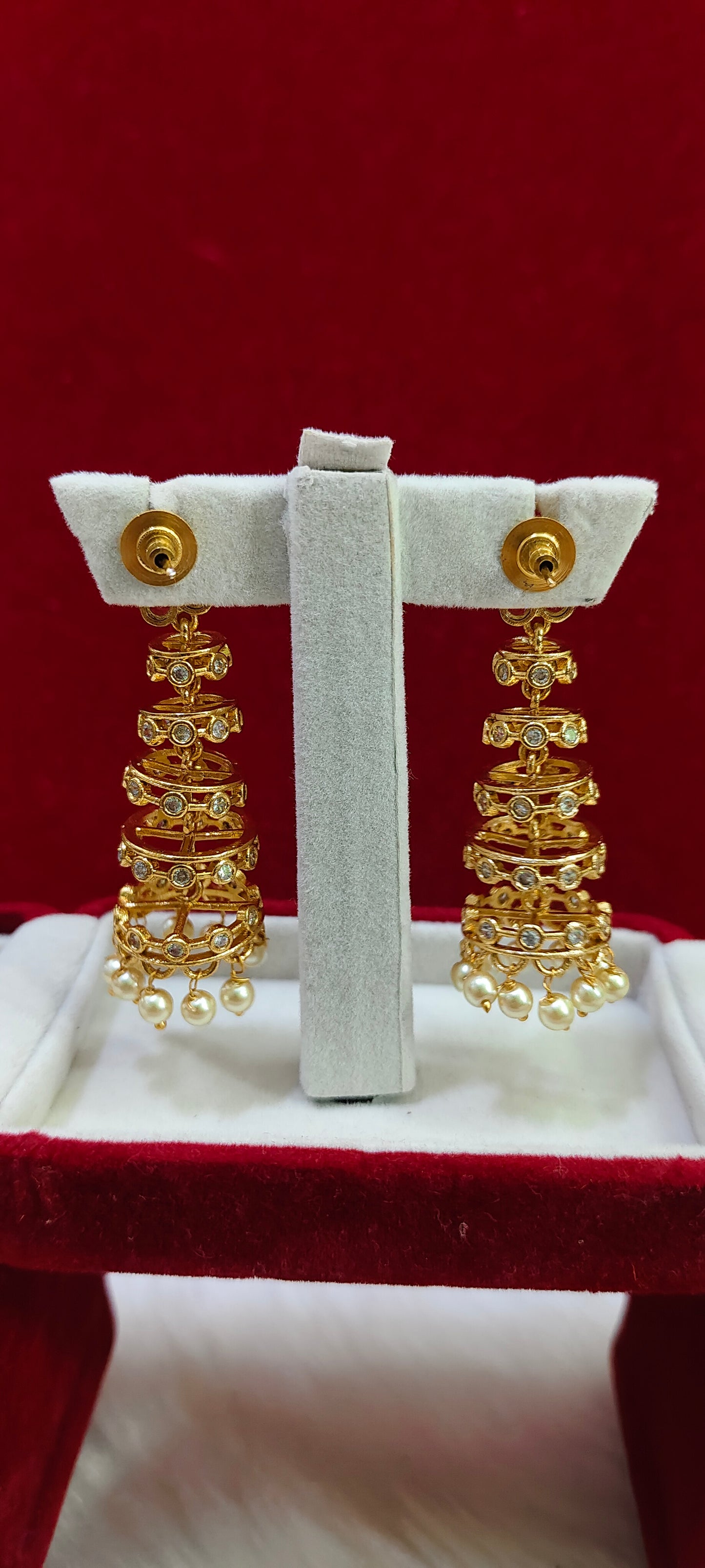 Premium uncut stone jumkas