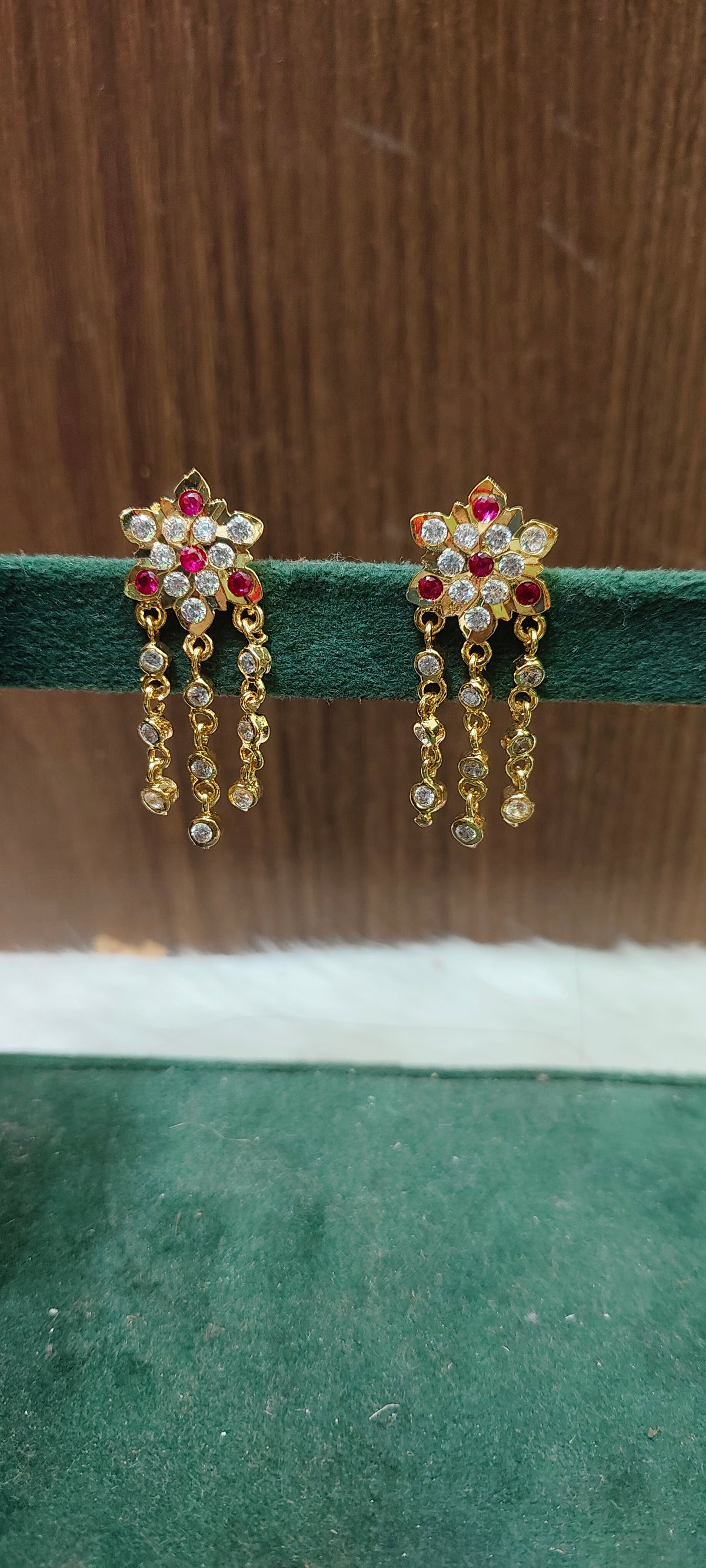 Pure panchaloham stud with hanging
