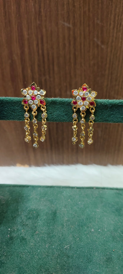 Pure panchaloham stud with hanging