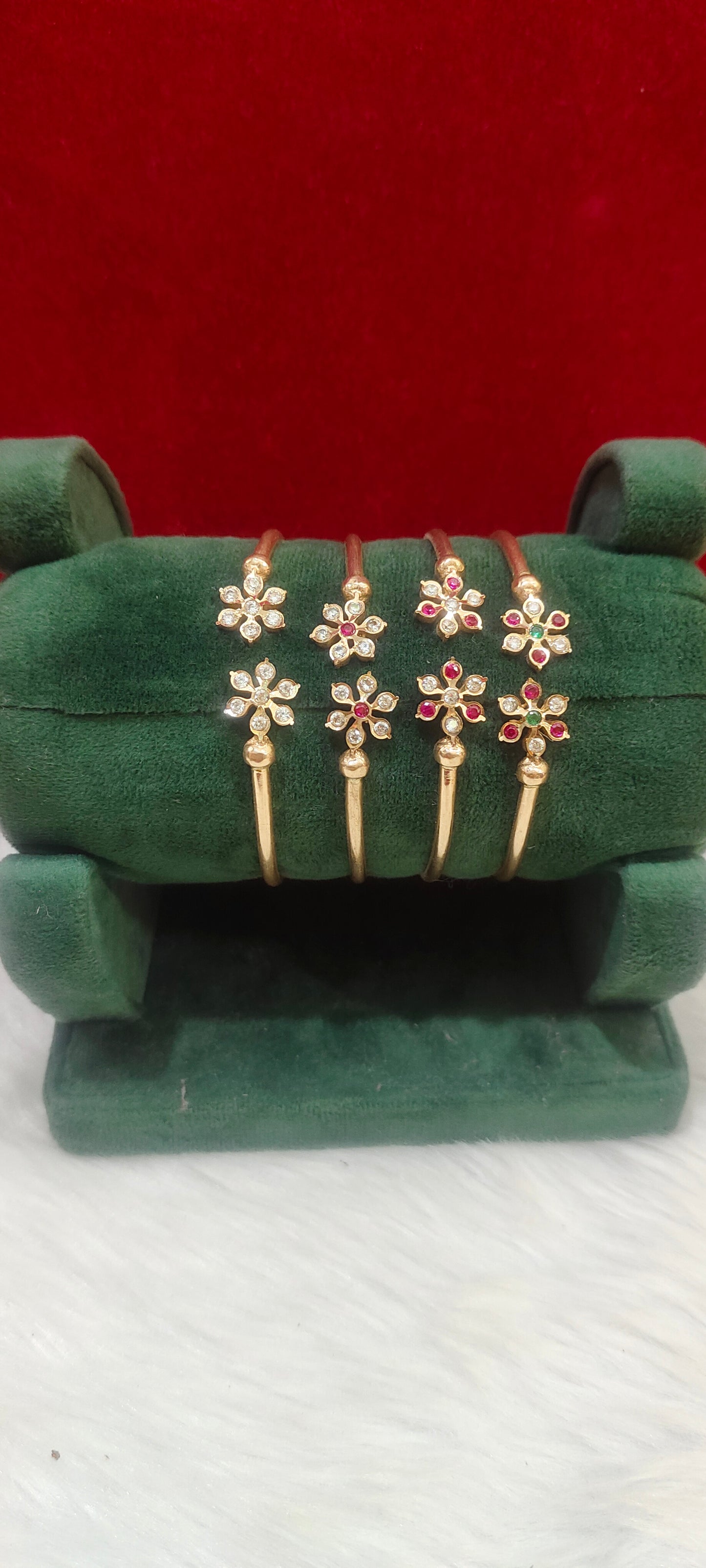 Pure panchaloham unpolished openable kada bracelet