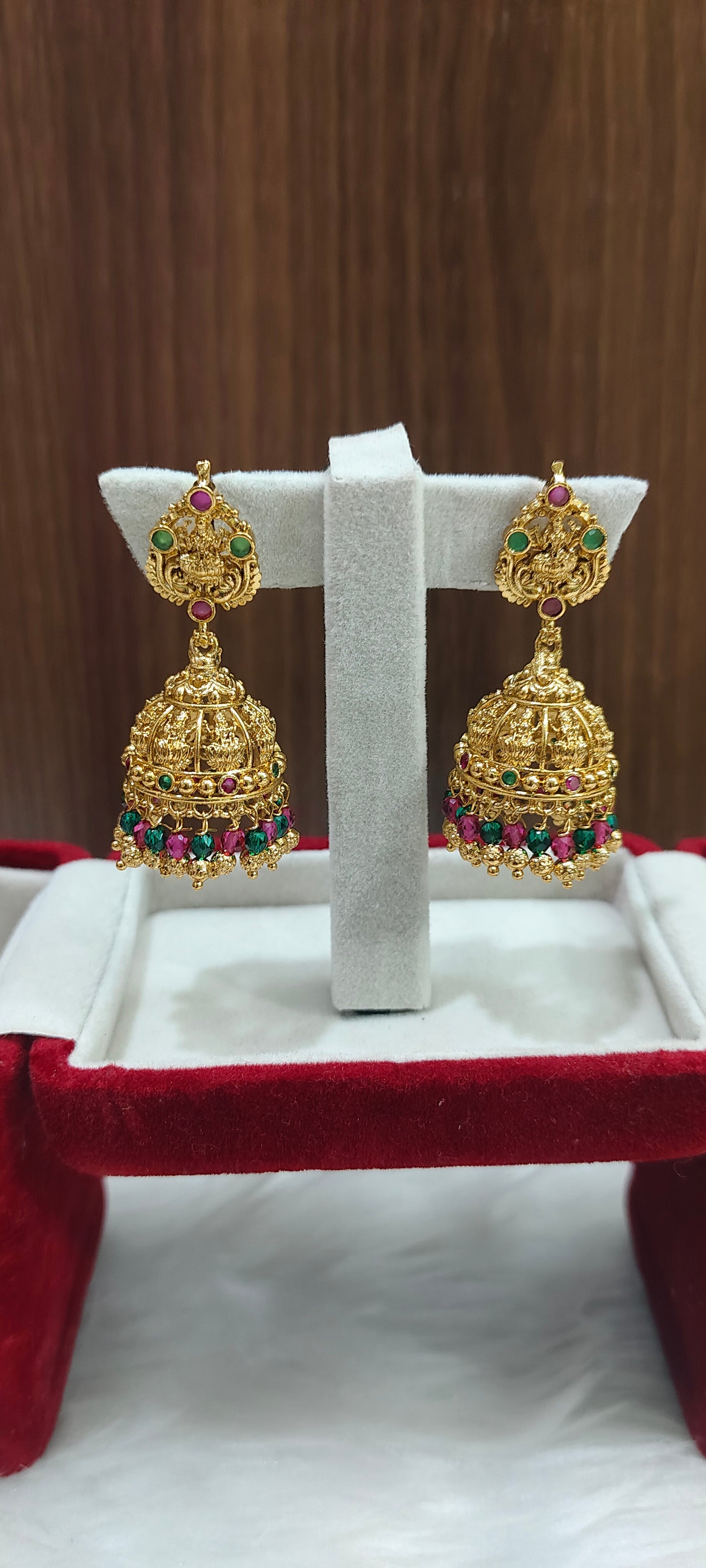 Premium nakshi big jumkas