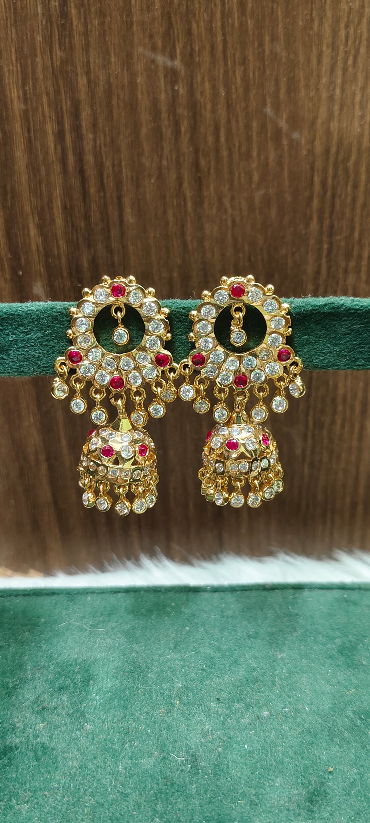 Pure panchaloham different pattern jumkas