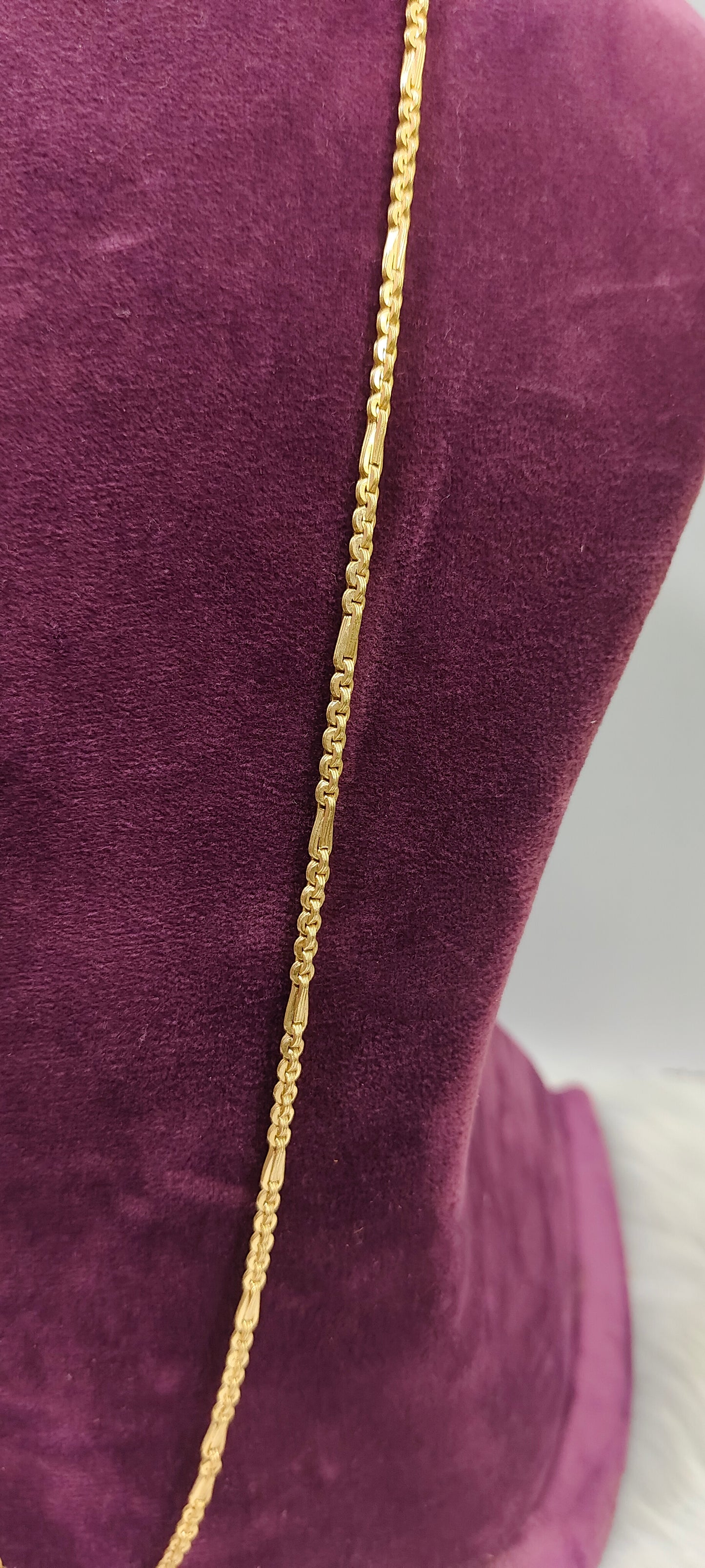 Pure panchaloham 30" length unpolished 5 plus 1 chain