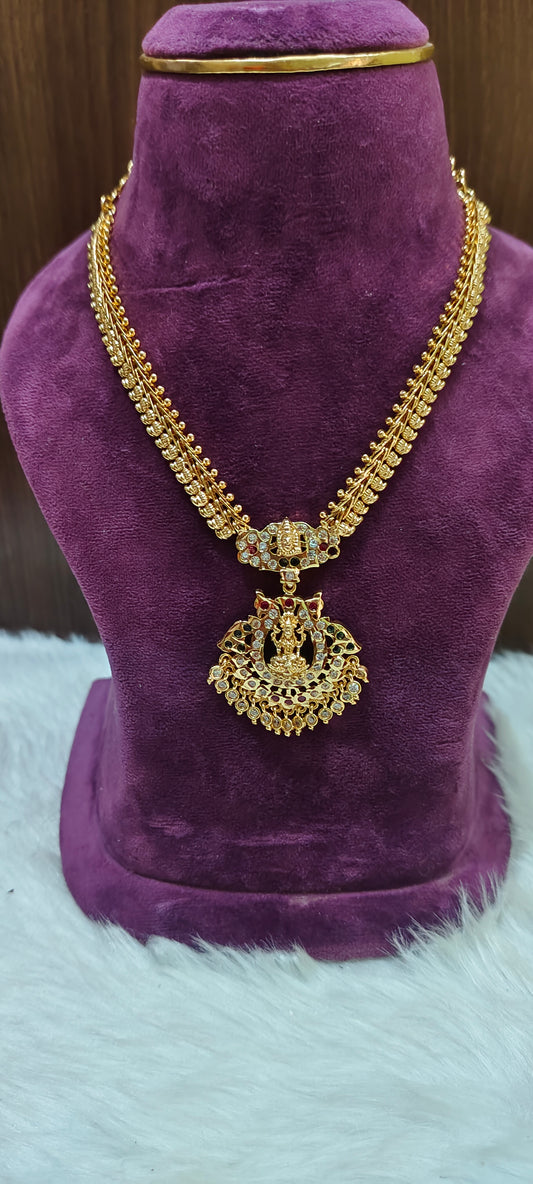 Pure panchaloham small mango necklace