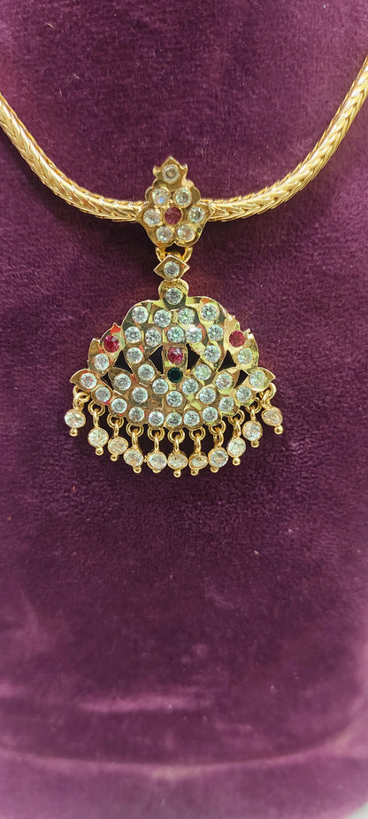 Pure panchaloham skin friendly necklace