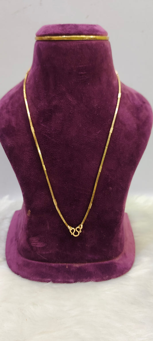 Pure panchaloham trendy ladies 18" length short chain