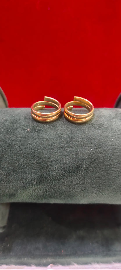 Pure panchaloham toe rings