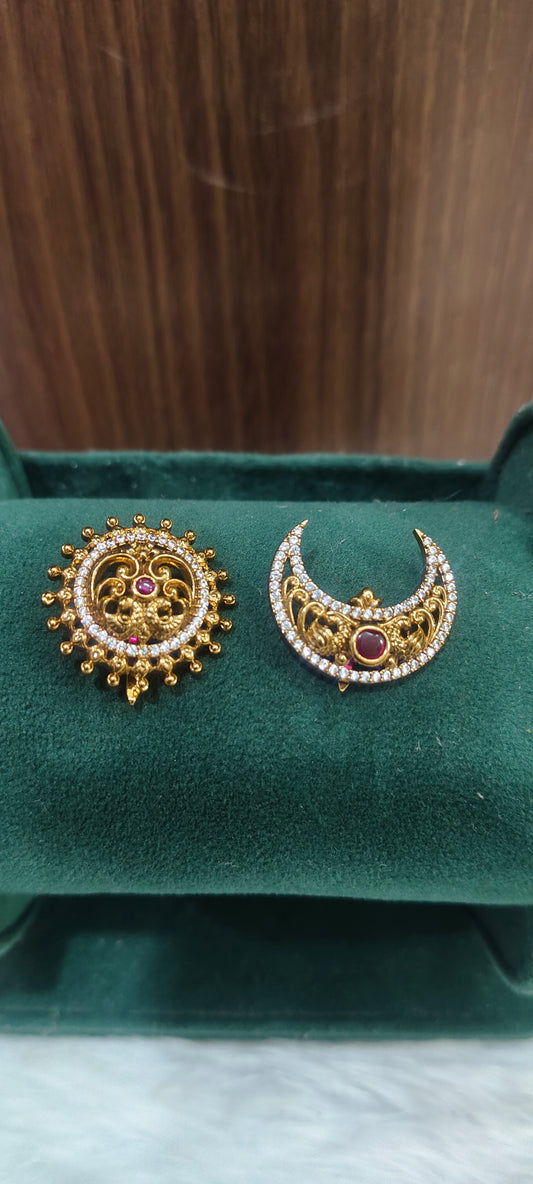 Premium nakshi sun and moon ( jadabilla)