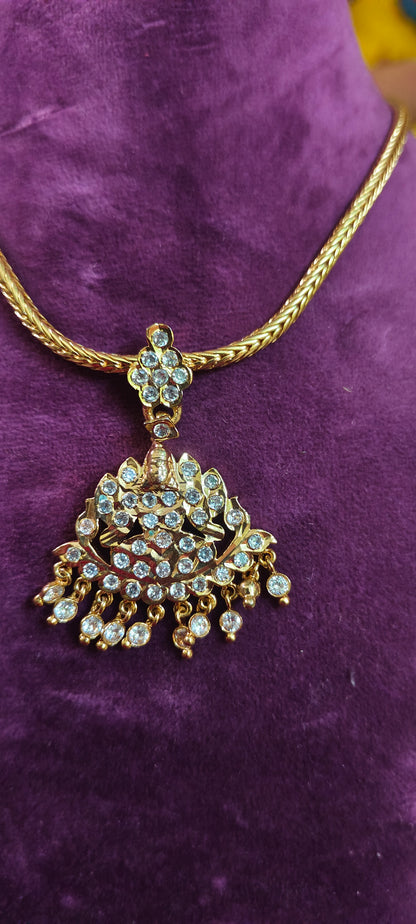 Pure panchaloham skin friendly necklace