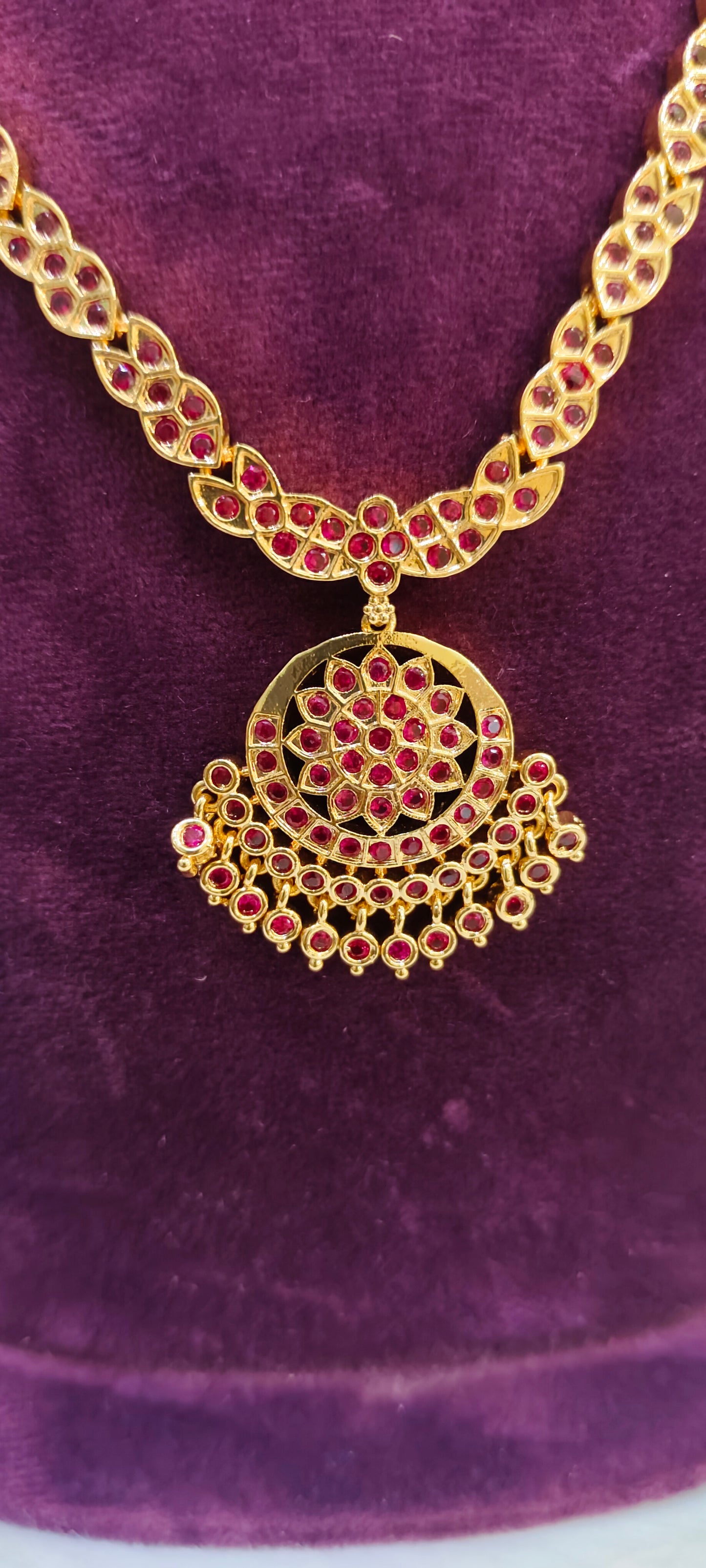 Pure panchaloham vintage look necklace