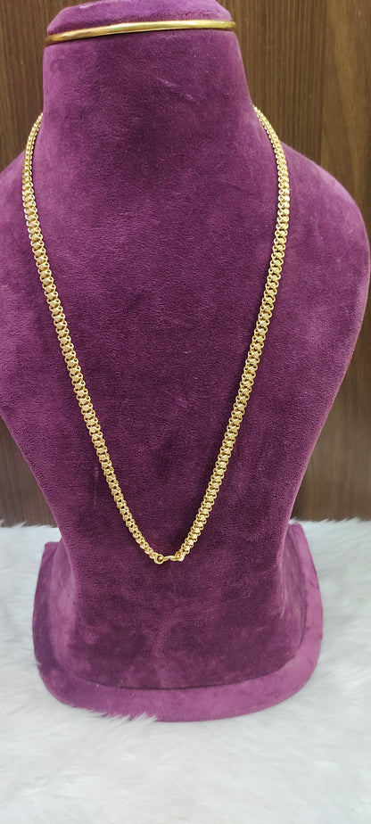 Pure panchaloham unpolished broad model thali chain