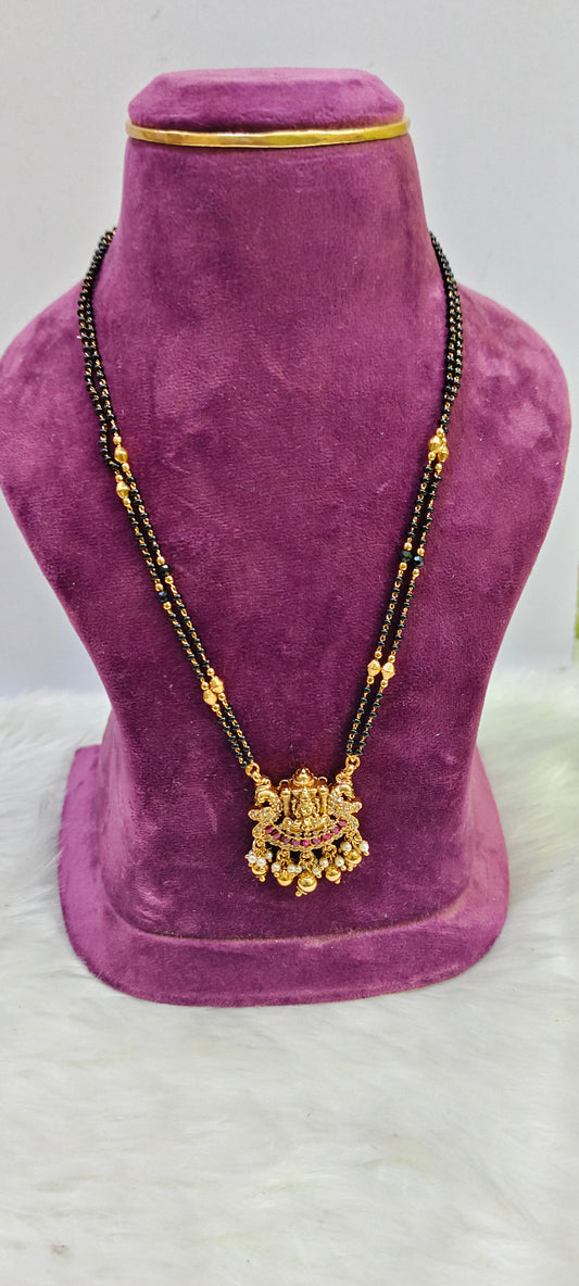 Premium 2 line 18" length black beads